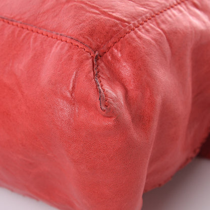 Fendi Calfskin Whipstitch Baguette Red 16 of 20