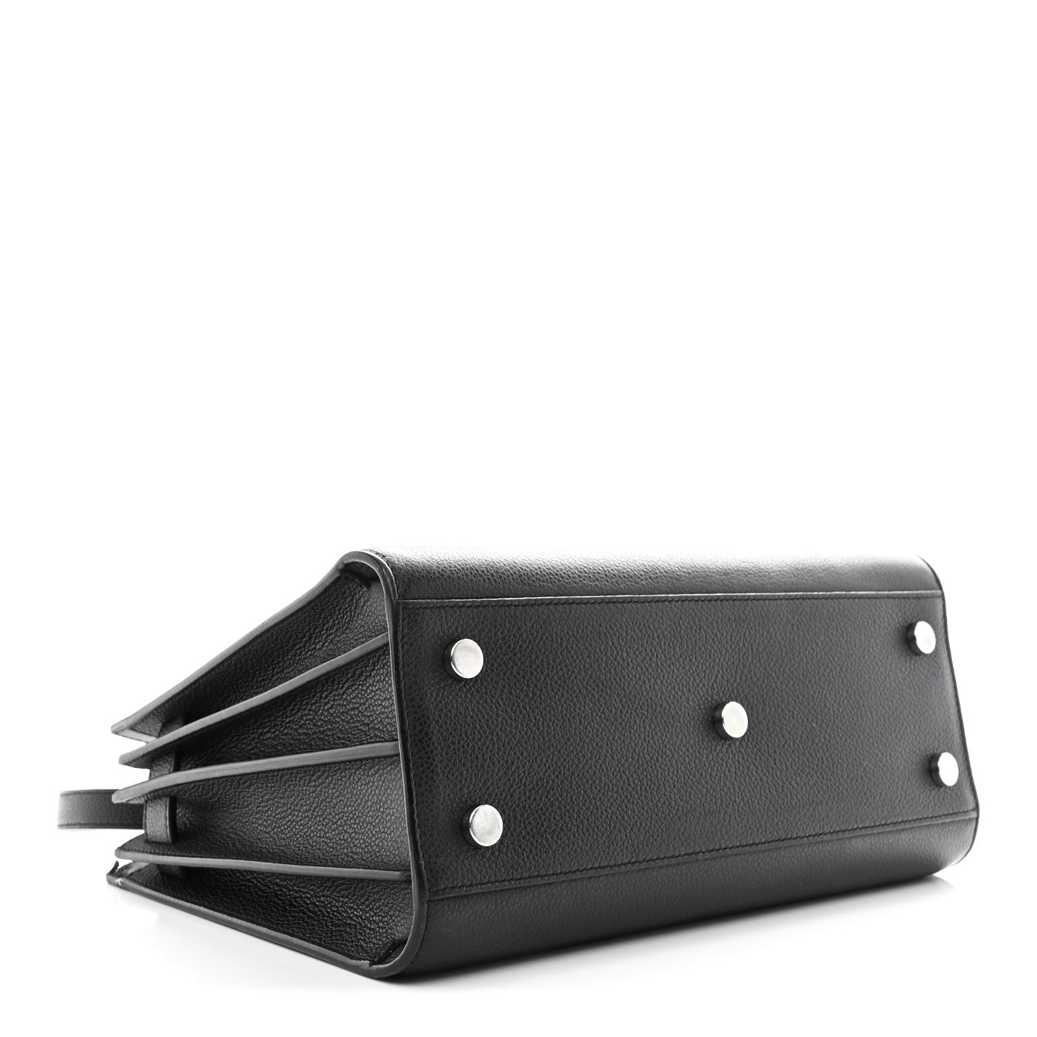 Saint Laurent Grained Calfskin Baby Sac De Jour Black 5 of 12