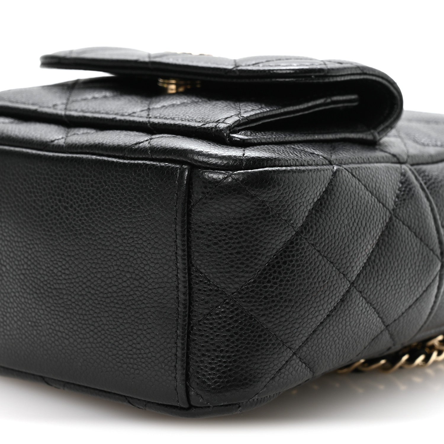 Chanel Caviar Quilted CC Mini Classic Backpack Black 10 of 10