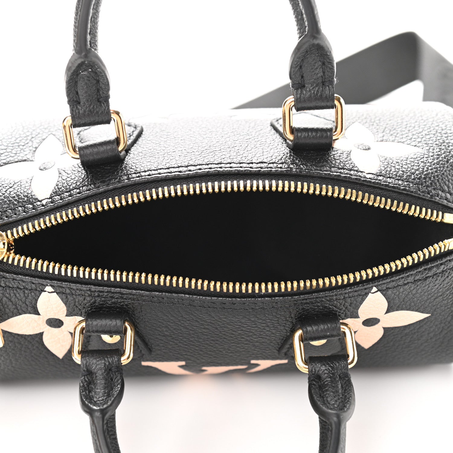 Louis Vuitton Empreinte Monogram Giant Papillon BB Black Beige 5 of 10