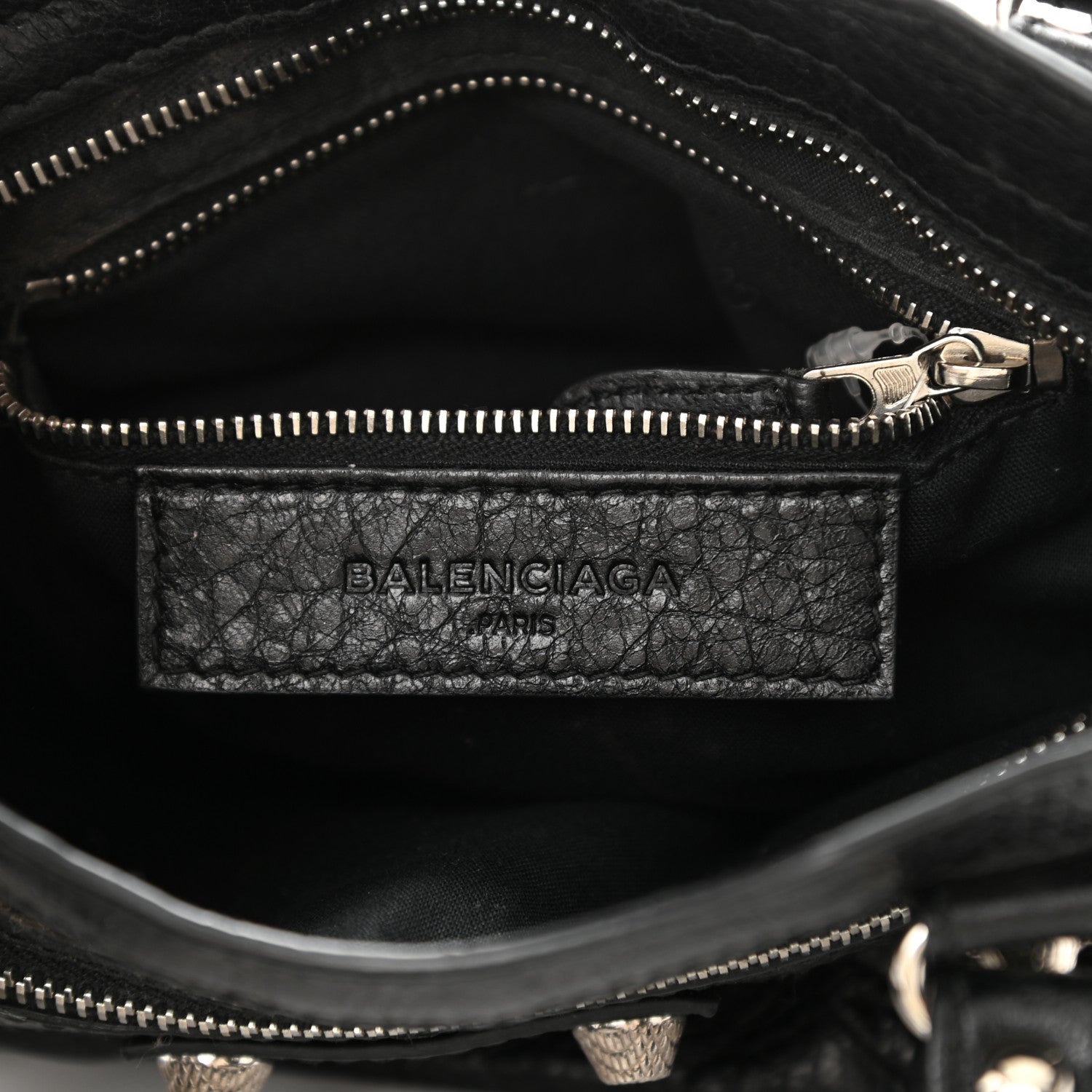Balenciaga Agneau Giant 12 Silver Hardware Mini City Black 7 of 9