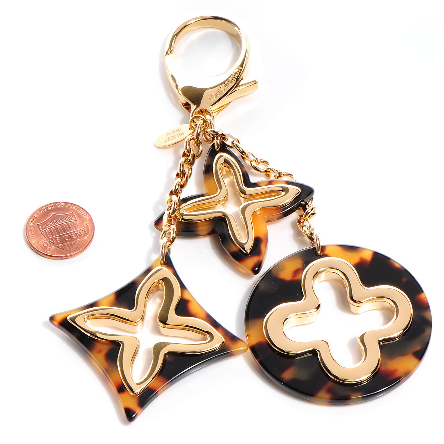 Insolence Bag Charm Ecaille