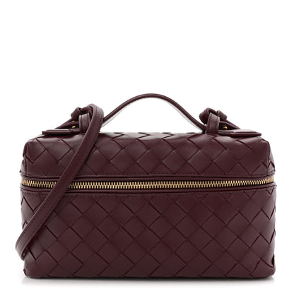 Bottega Veneta Nappa Intrecciato Bang Bang Vanity Case Barolo 1 of 10