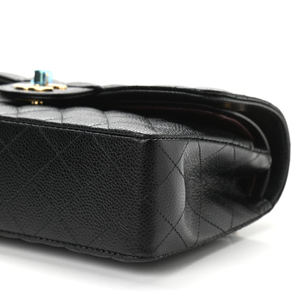 Chanel Caviar Quilted Small Double Flap Black 10 of 11
