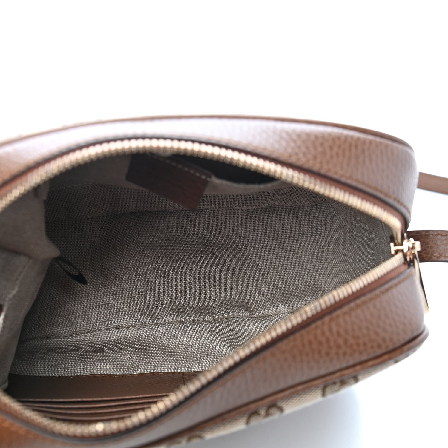 Gucci Monogram Mini Bree Messenger Bag Beige Tabacco 5 of 9