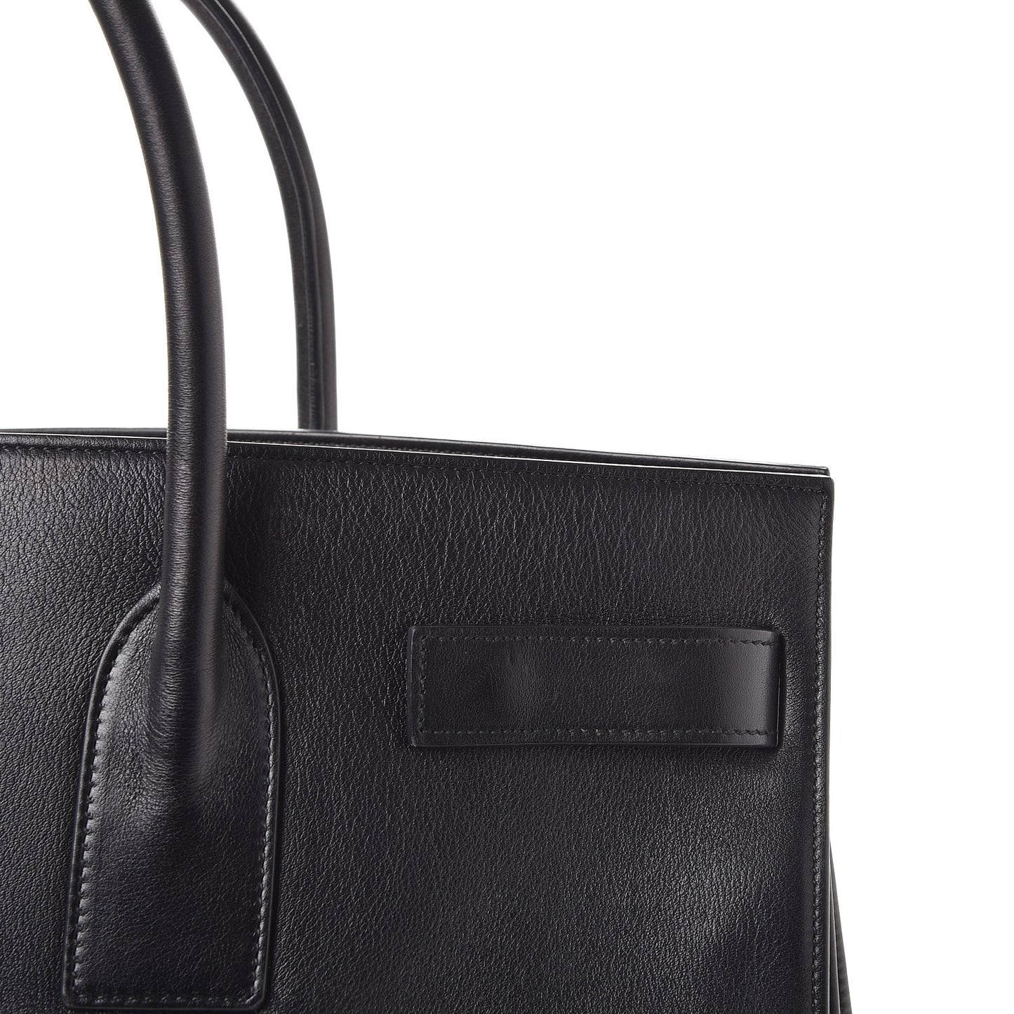 Calfskin Large Sac De Jour Carryall Black