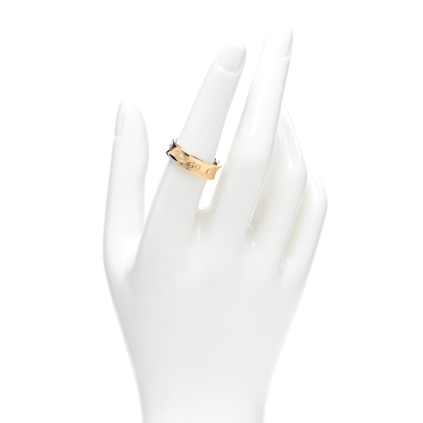 18K Yellow Gold 1837 Band Ring 54 7