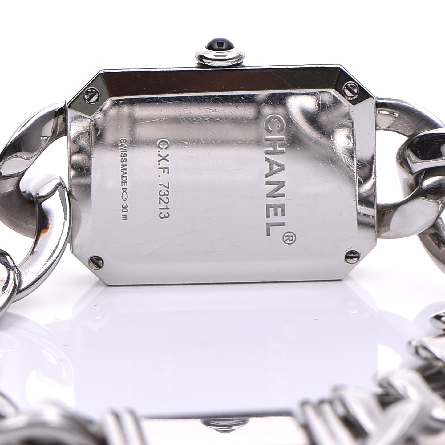 Stainless Steel Mother of Pearl 20mm Chain Premiere Quartz Watch