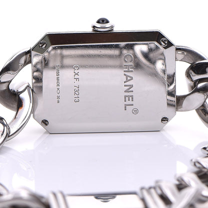 Chanel Stainless Steel Mother of Pearl 20mm Chain Premiere Quartz Watch 5 of 8