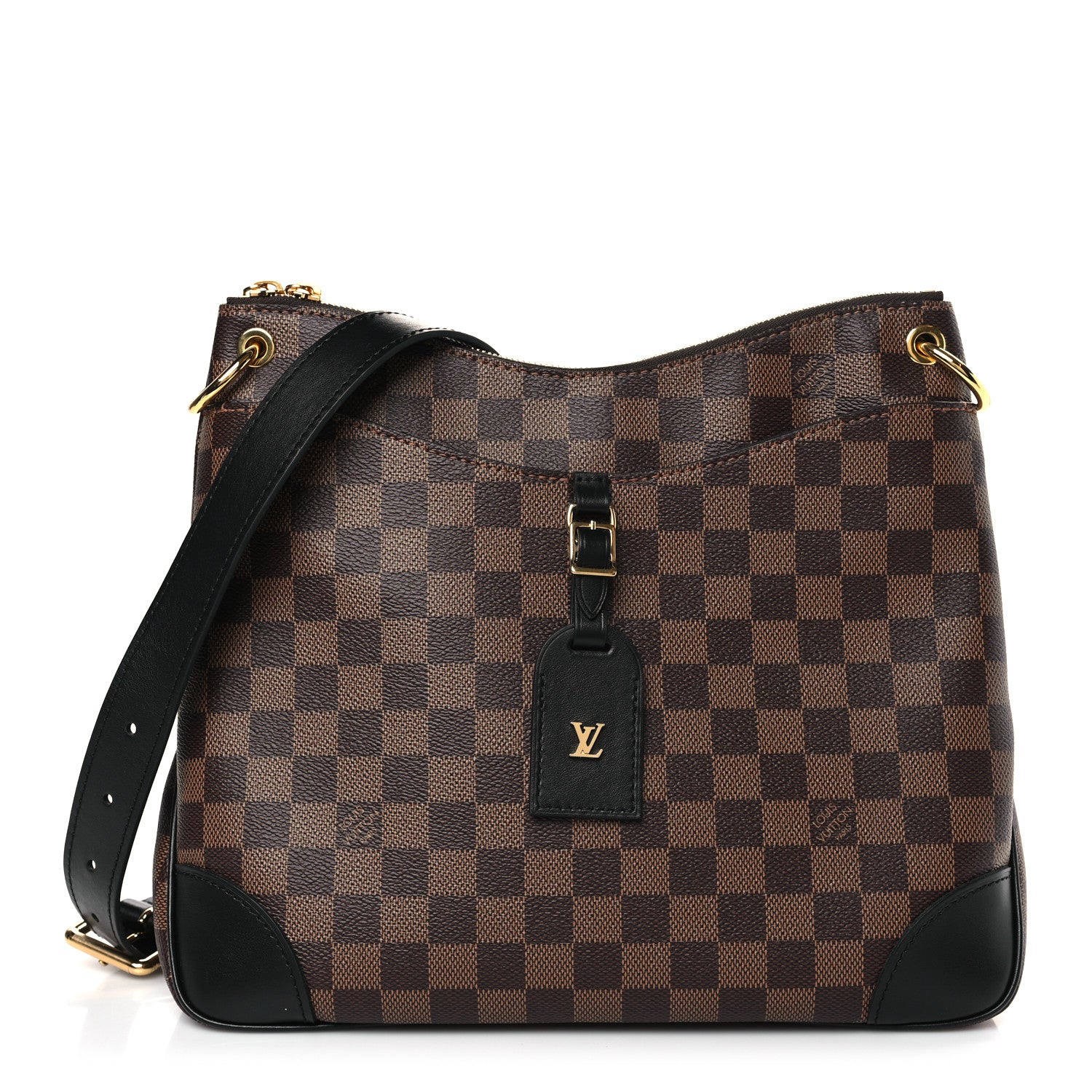 Louis Vuitton Damier Ebene Odeon MM Black 1 of 8