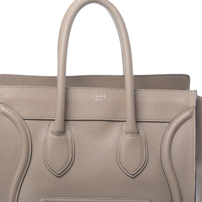 Celine Drummed Calfskin Mini Luggage Dune 14 of 20