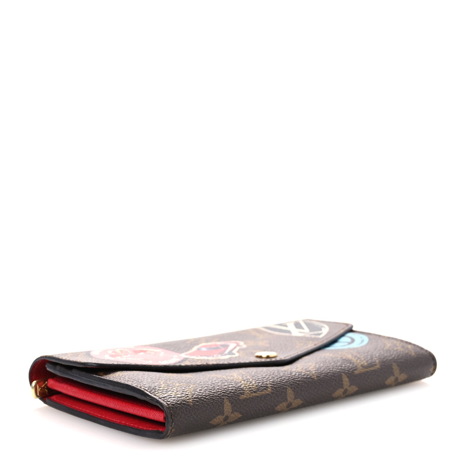 Louis Vuitton Monogram World Tour Sarah Wallet 4 of 8