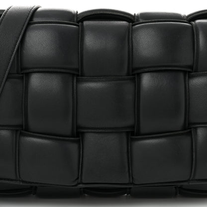 Bottega Veneta Nappa Maxi Intreccio Padded Cassette Crossbody Bag Black 8 of 10
