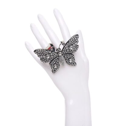 Gucci Web Crystal Butterfly Bracelet 2 of 4