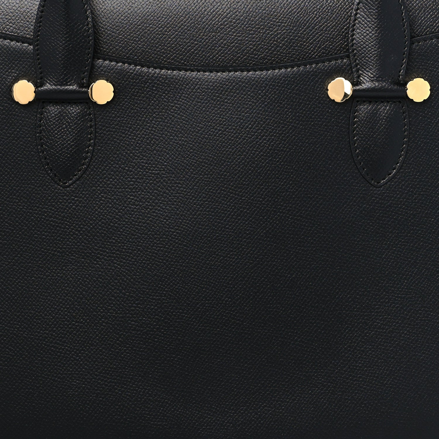 Salvatore Ferragamo Hammered Calfskin Today Satchel Black 8 of 10