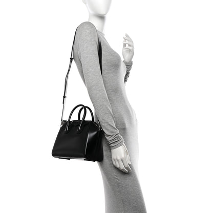 Givenchy Shiny Lord Calfskin Mini Antigona Black 2 of 10