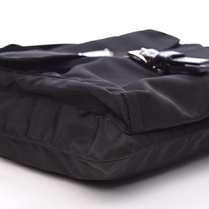 Prada Nylon Vela Messenger Black 7 of 10