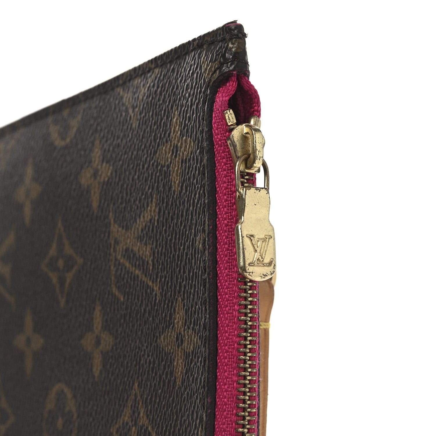 Louis Vuitton Monogram Neverfull MM GM Pochette Pivoine 8 of 10