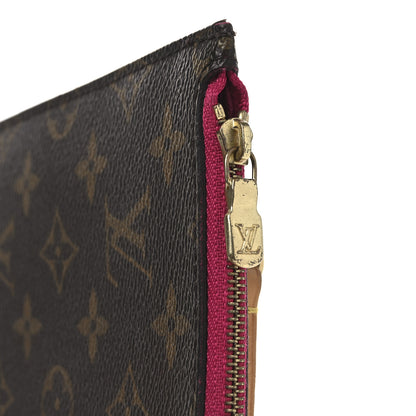 Louis Vuitton Monogram Neverfull MM GM Pochette Pivoine 8 of 10