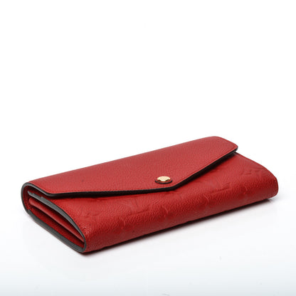 Louis Vuitton Empreinte Sarah Wallet NM Cherry 4 of 7