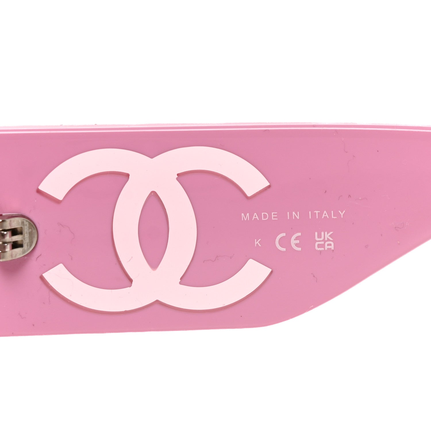 Chanel Acetate Polarized Rectangle Sunglasses 5526-A Pink 6 of 7