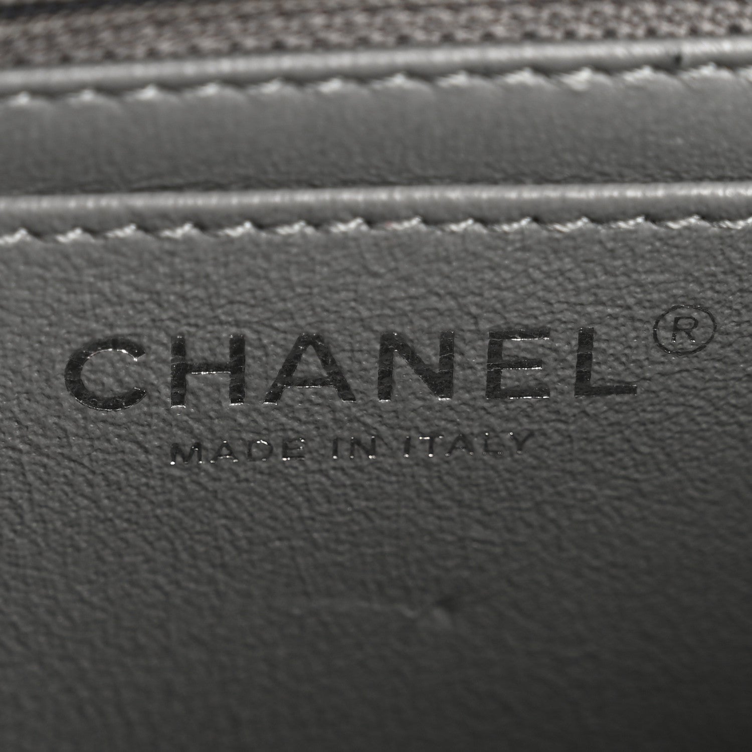 Chanel Caviar Quilted Mini Rectangular Flap Grey 6 of 12