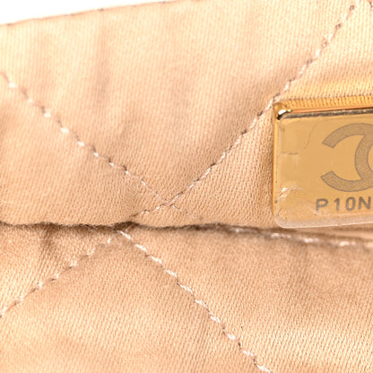 Chanel Shiny Calfskin Quilted Small Chanel 22 White 7 of 11