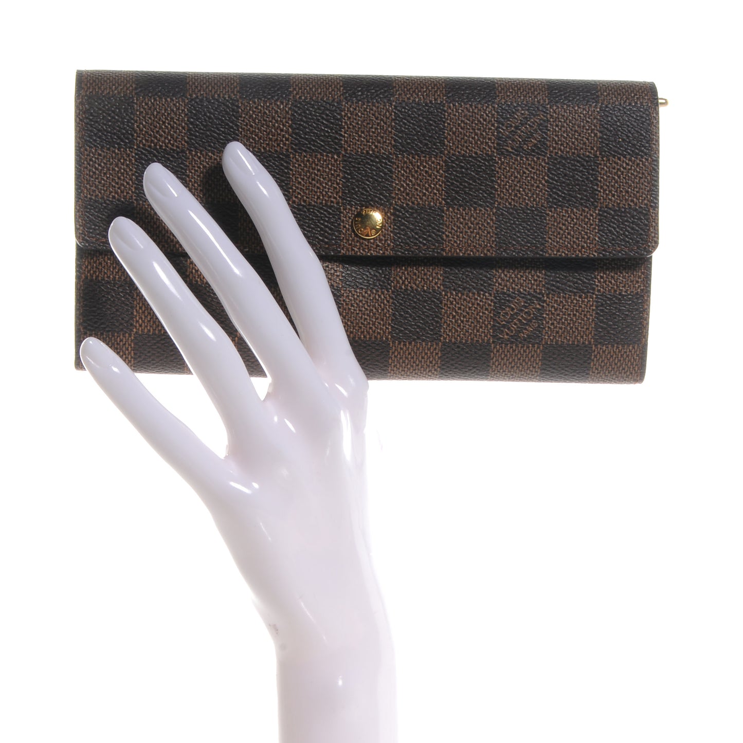 Damier Ebene Sarah Wallet