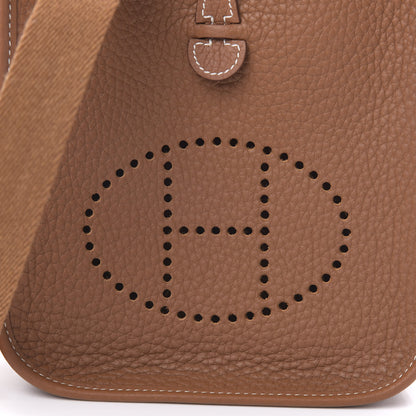 Hermes Taurillon Clemence Evelyne TPM Gold 10 of 11