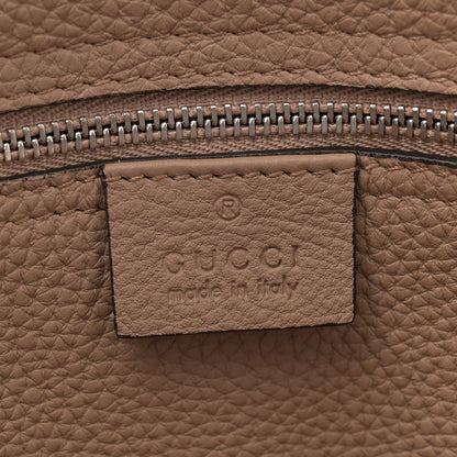 Gucci Soft Calfskin Medium Jackie Top Handle Bag Classic Camel 6 of 12