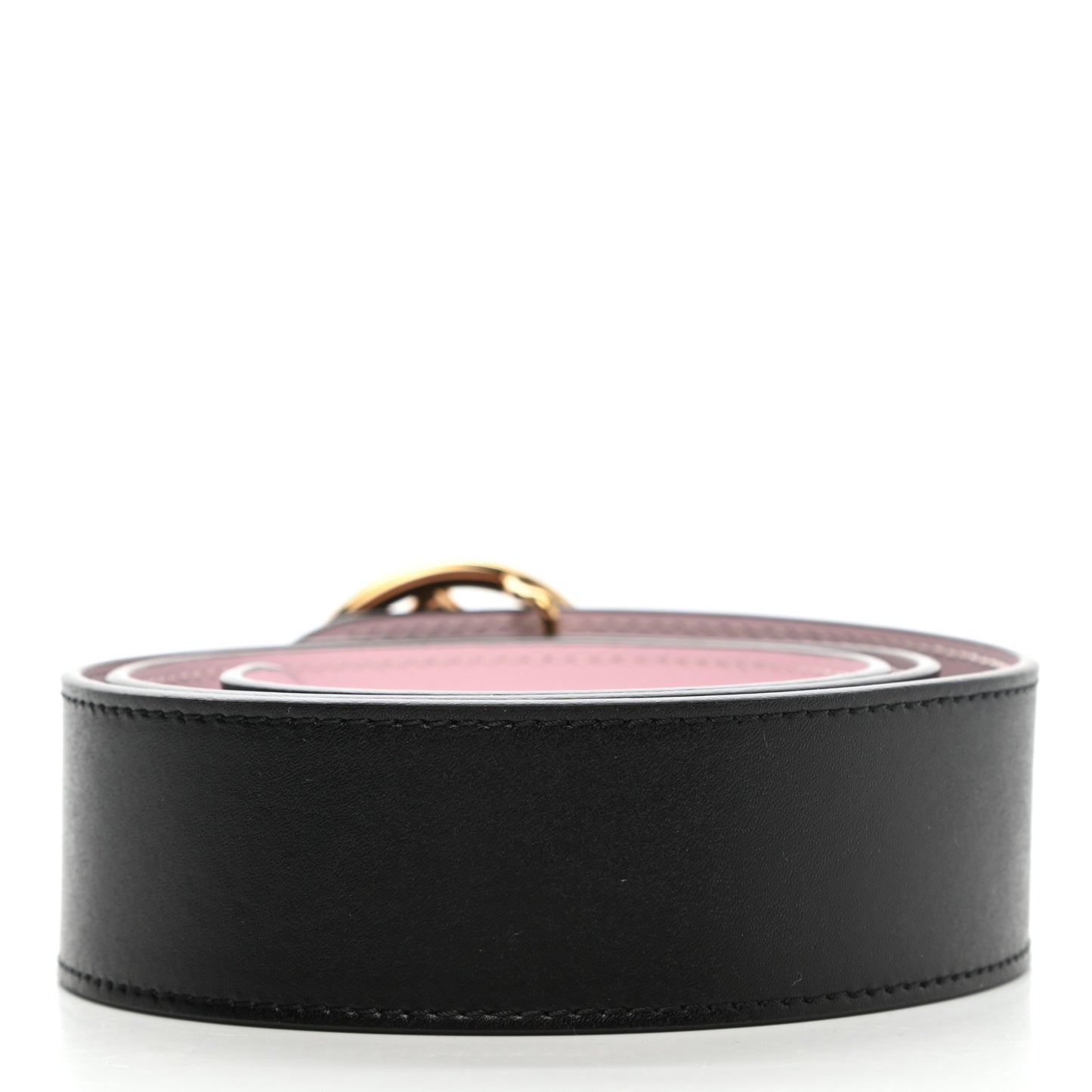 Vitello Liberty F is Fendi Bi-Color Reversible Belt 90 36 Black Peonia