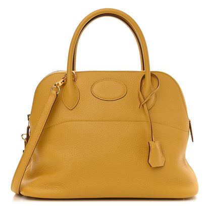 Hermes Taurillon Clemence Bolide 31 Jaune Ambre 1 of 10