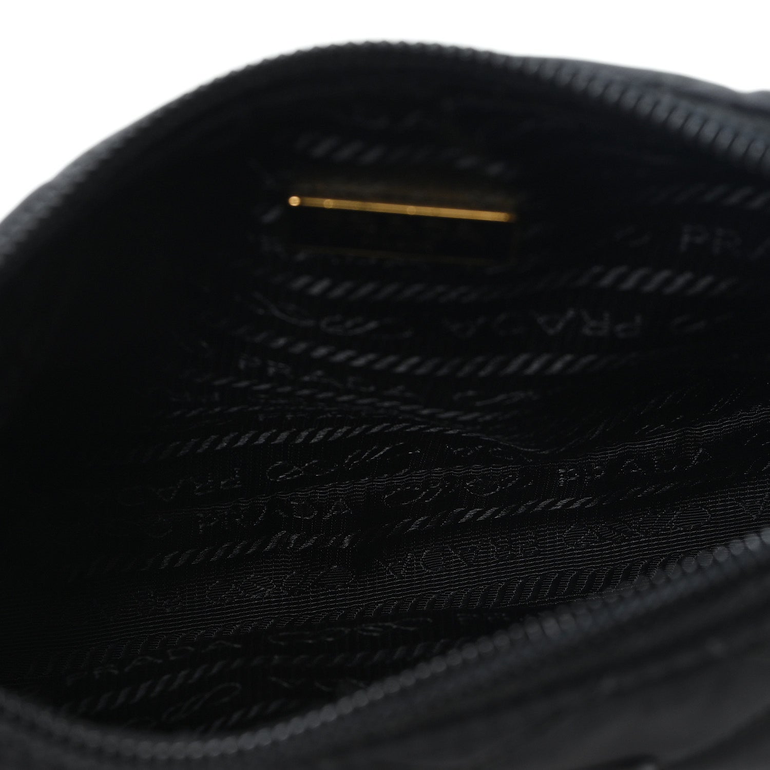 Prada Tessuto Nylon Stitched Shoulder Bag Black 1867307 – FASHIONPHILE