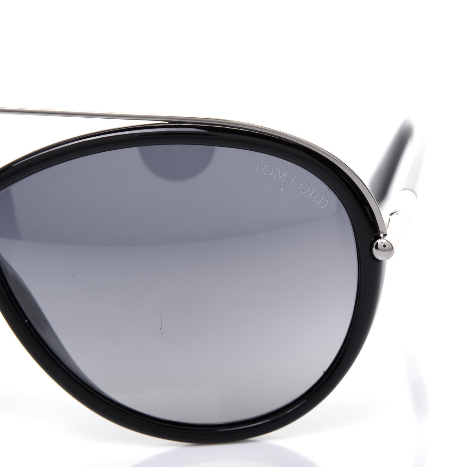 Tom Ford Aviator Tamara TF454 Sunglasses Black 7 of 8