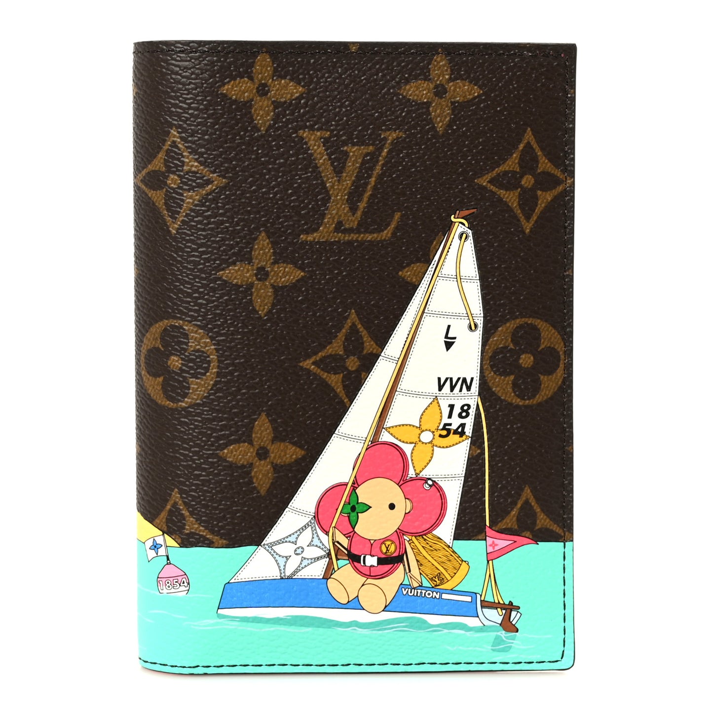Monogram 2023 Christmas Animation Tropical Seas Passport Cover Dragon Fruit Pink