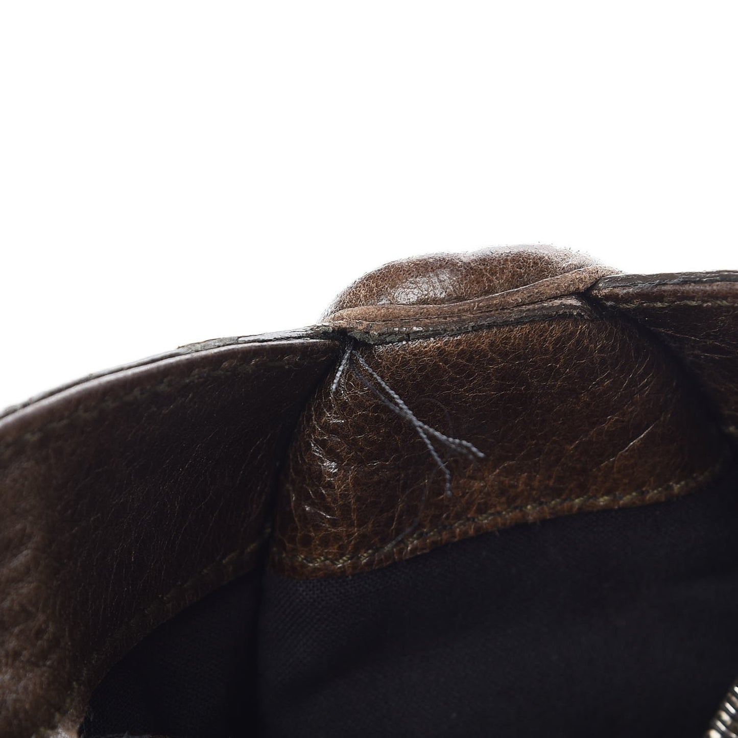Agneau Giant 21 Silver Hardware City Dark Brown