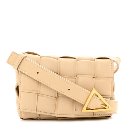 Bottega Veneta Nappa Maxi Intreccio Small Padded Cassette Crossbody Bag Porridge 1 of 10