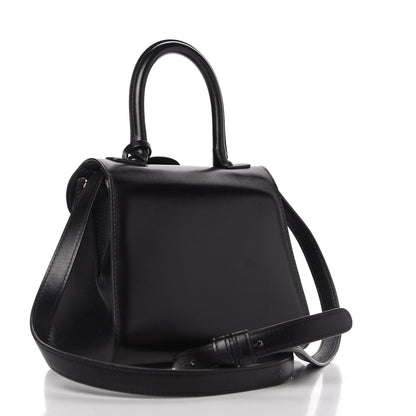 Delvaux Box Calfskin Mini Brillant Satchel Black 3 of 10