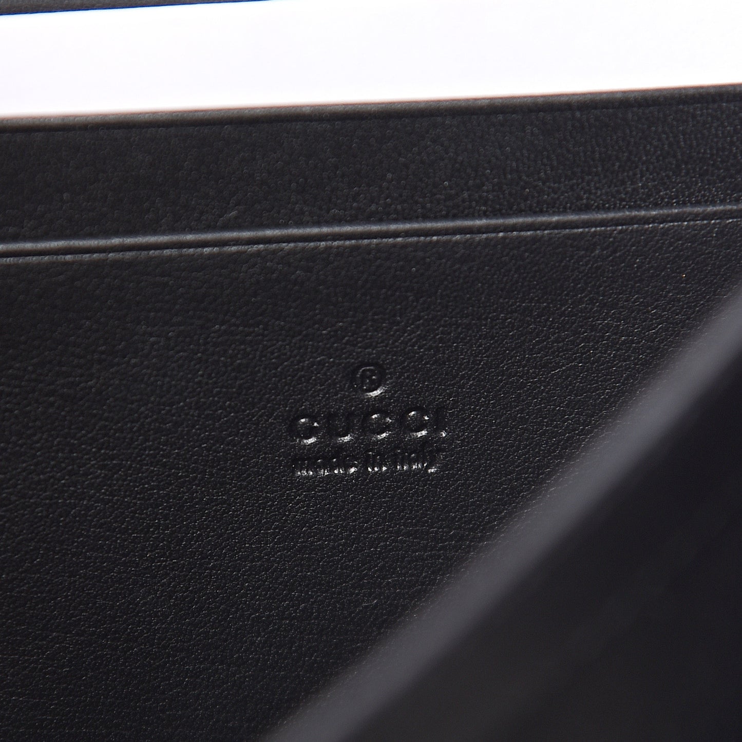 Velvet Matelasse GG Marmont Chain Wallet Black