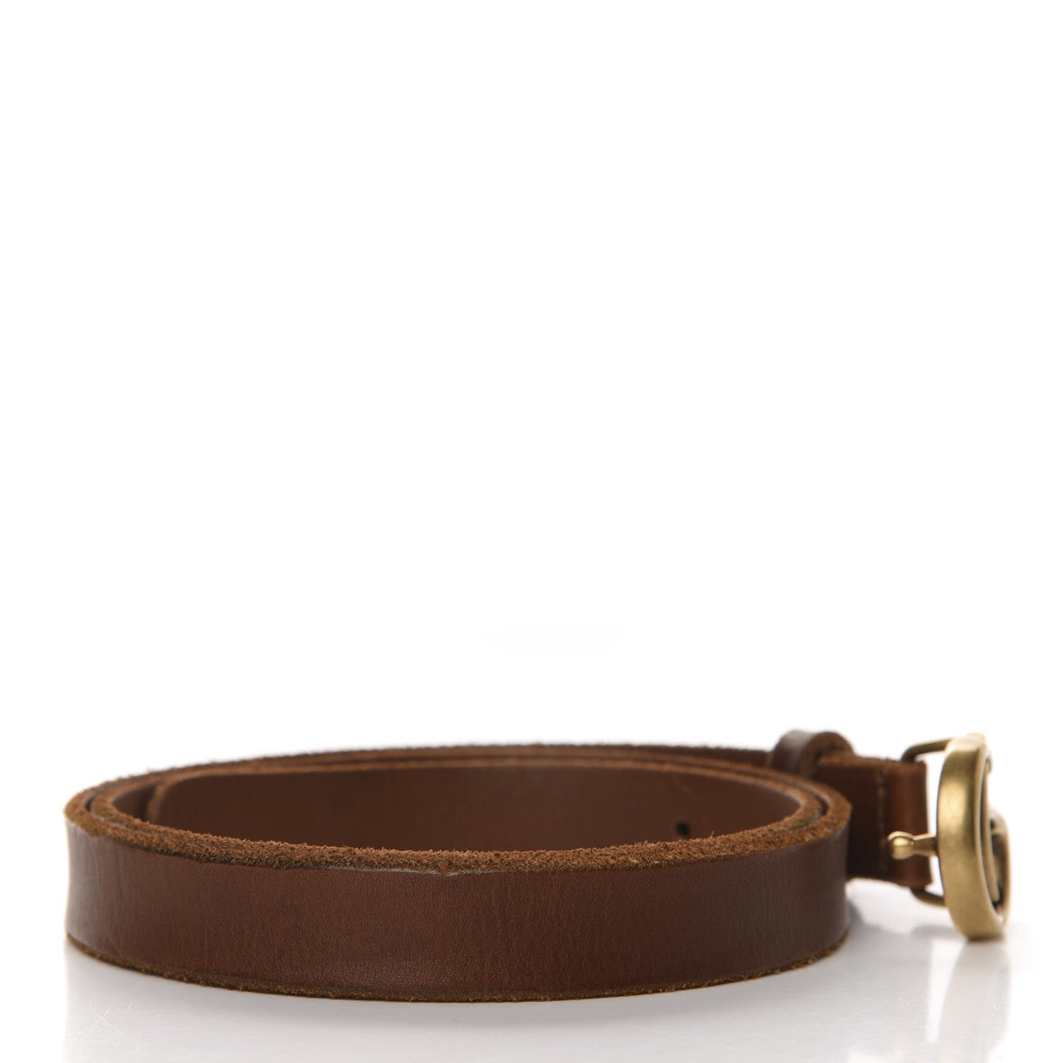 Gucci Faded Calfskin Double G 20mm Belt 75 30 Cuir 2 of 4