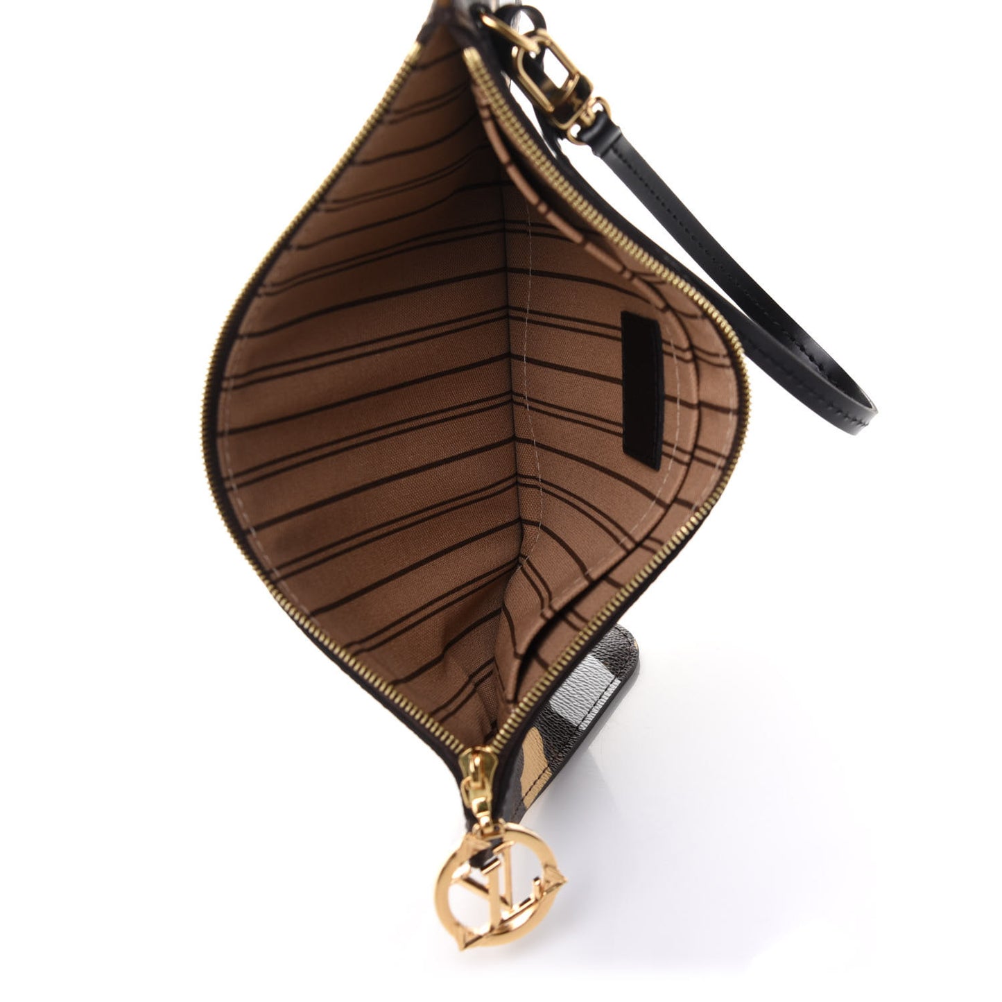 X LOL Monogram Neverfull MM GM Pochette Gold Silver