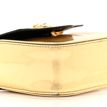Versace Metallic Calfskin Mini La Medusa Bag Gold 8 of 9