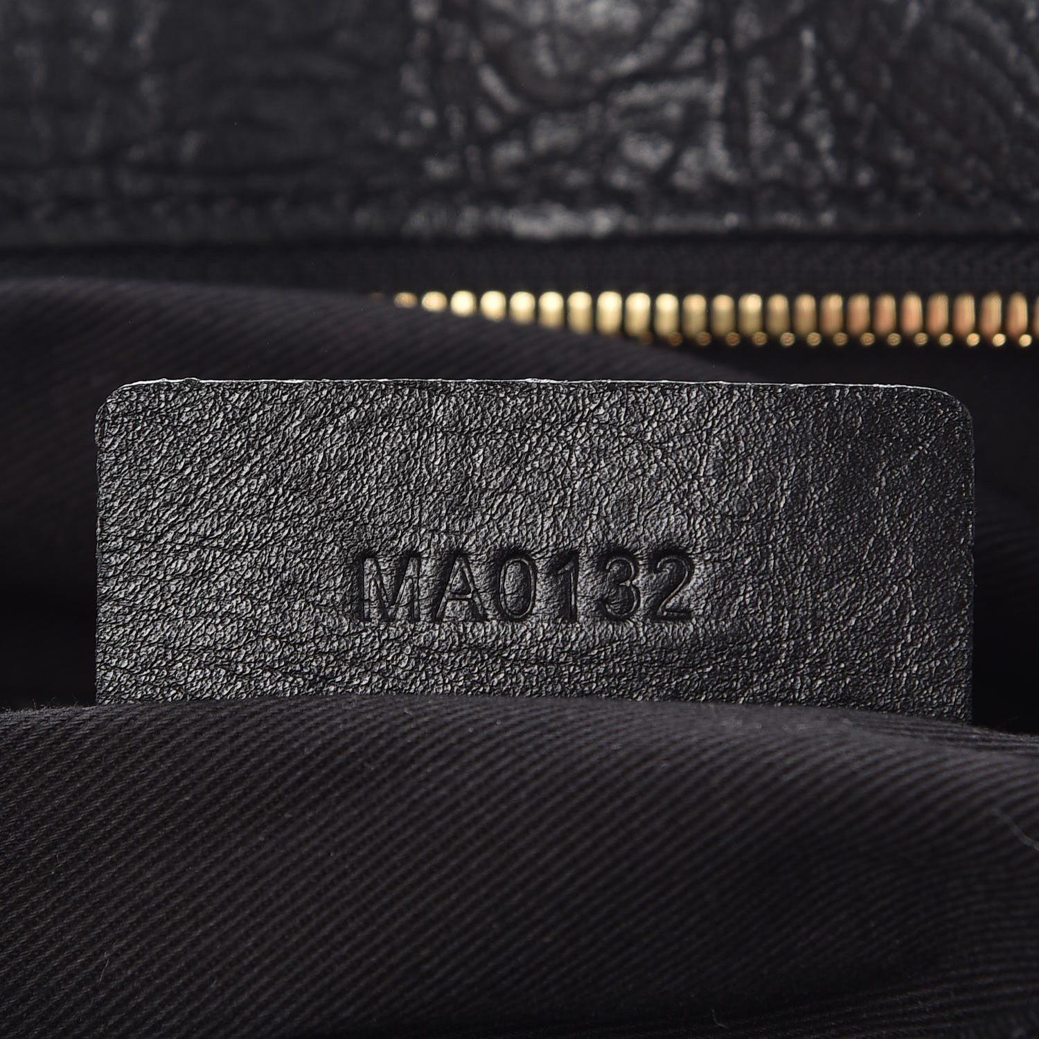 Givenchy Pebbled Lambskin Zip Animation Medium Nightingale Black 8 of 14