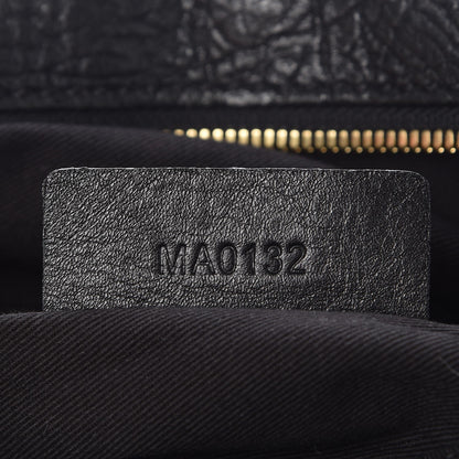 Givenchy Pebbled Lambskin Zip Animation Medium Nightingale Black 8 of 14