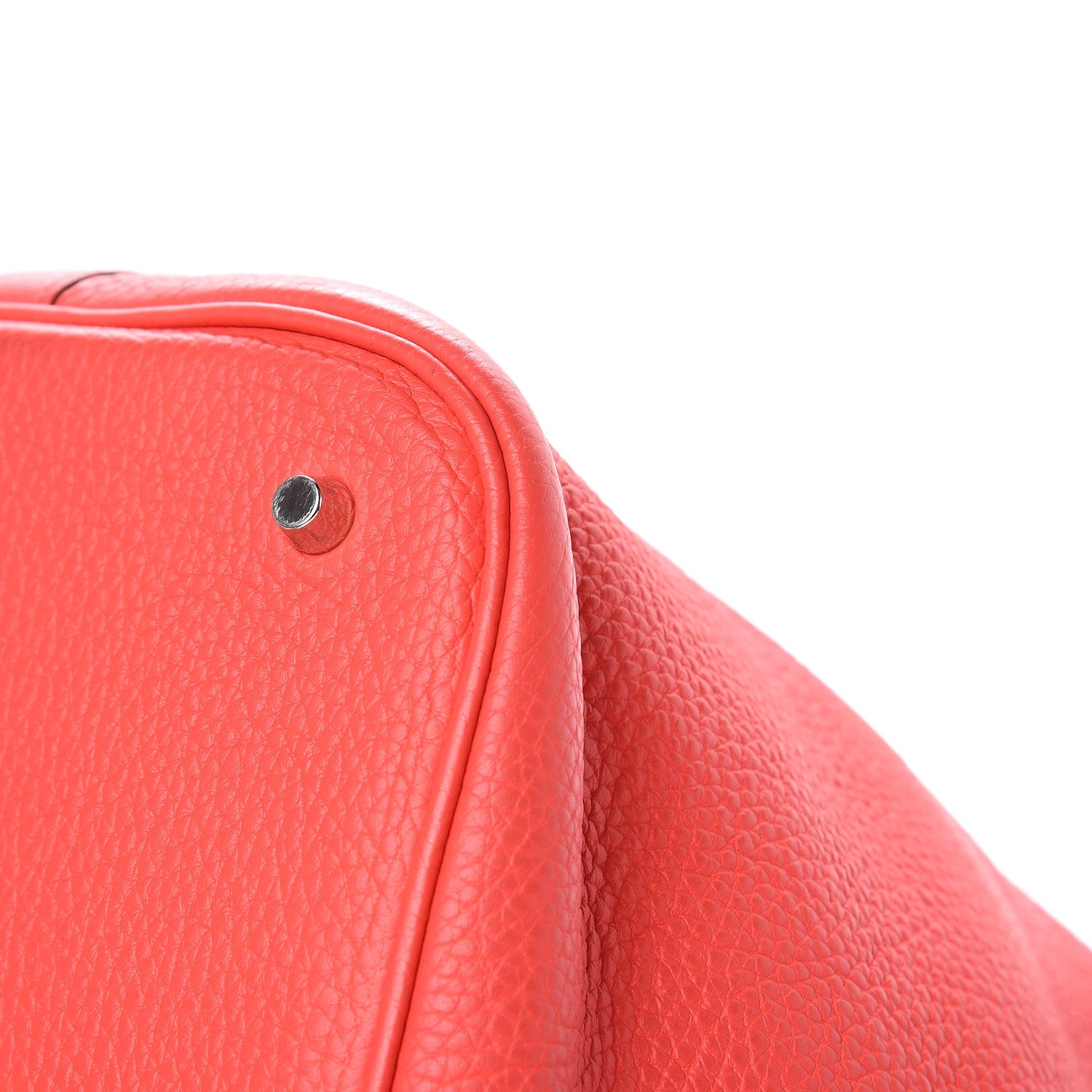 Hermes Taurillon Clemence Picotin Lock 26 GM Bougainvillea 12 of 14
