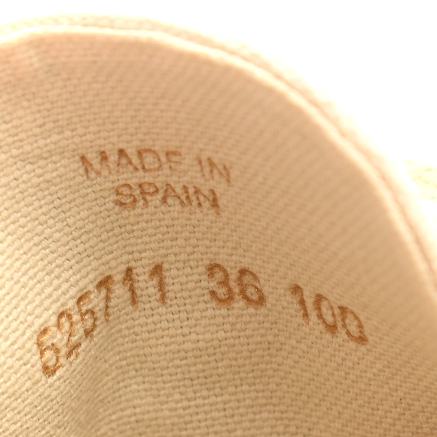 Canvas Logo Lace-Up Platform Espadrilles 36 Greggio Grege