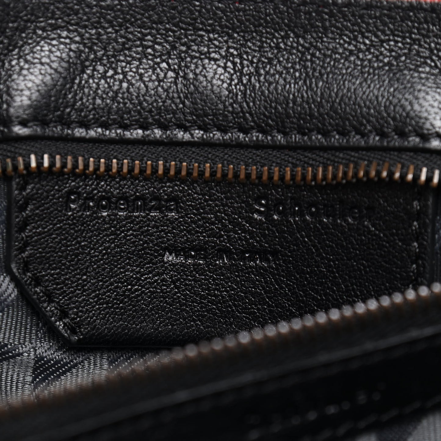 Lambskin Fringe Medium PS1 Satchel Red