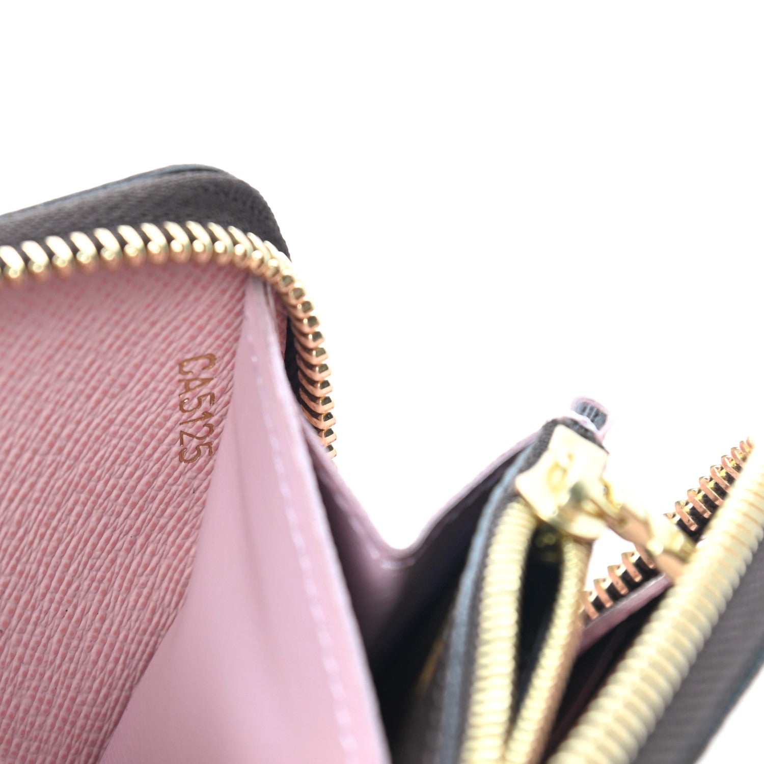 Louis Vuitton Monogram Clemence Wallet Rose Ballerine 7 of 9
