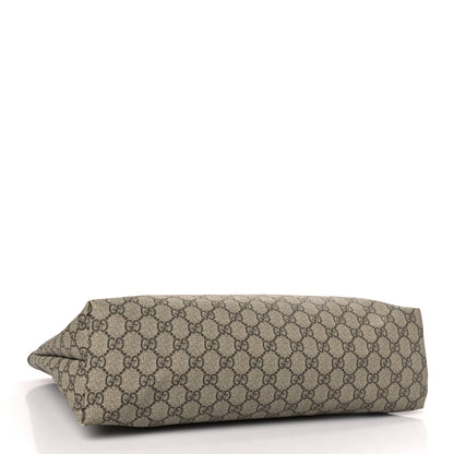 Gucci GG Plus Monogram Medium Signature Web Loop Tote Light Brown 4 of 11