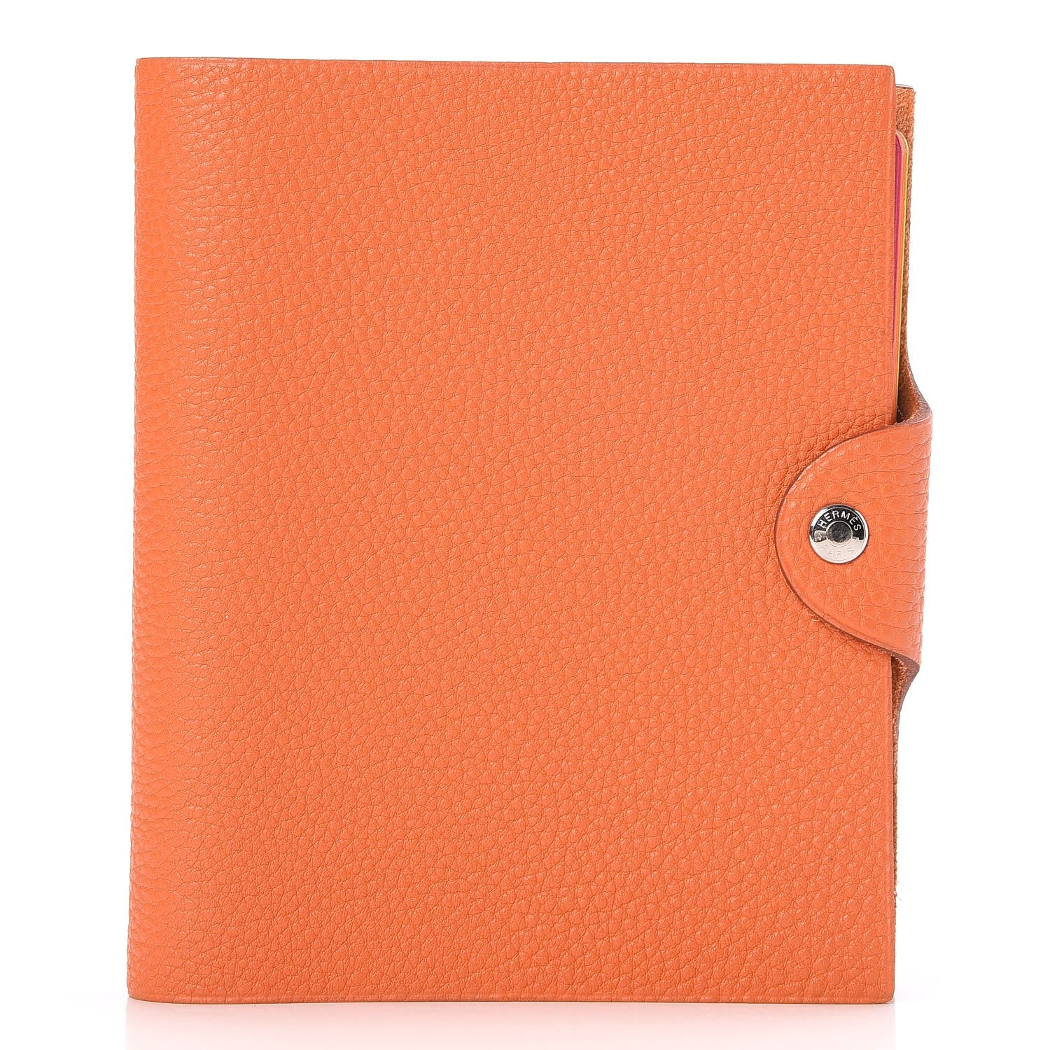 Hermes Togo Ulysse PM Agenda Cover Feu 1 of 9